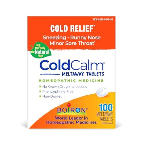 Boiron ColdCalm Tablets