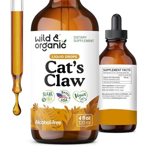 Wild & Organic Cats Claw Tincture