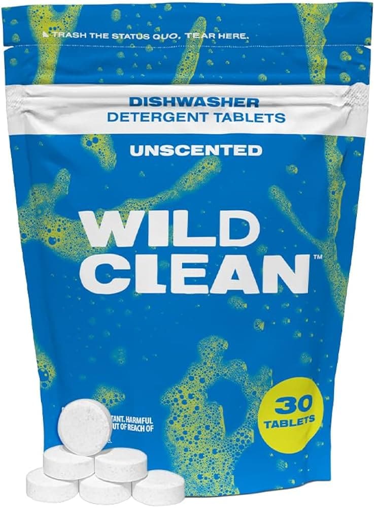 WildClean Dishwasher Detergent Tablets