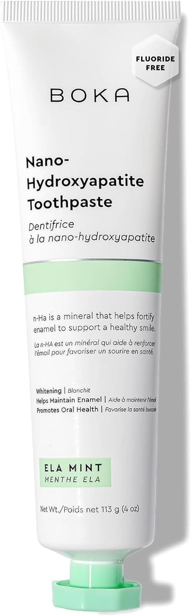 Boka Fluoride Free Toothpaste, Nano Hydroxyapatite Toothpaste