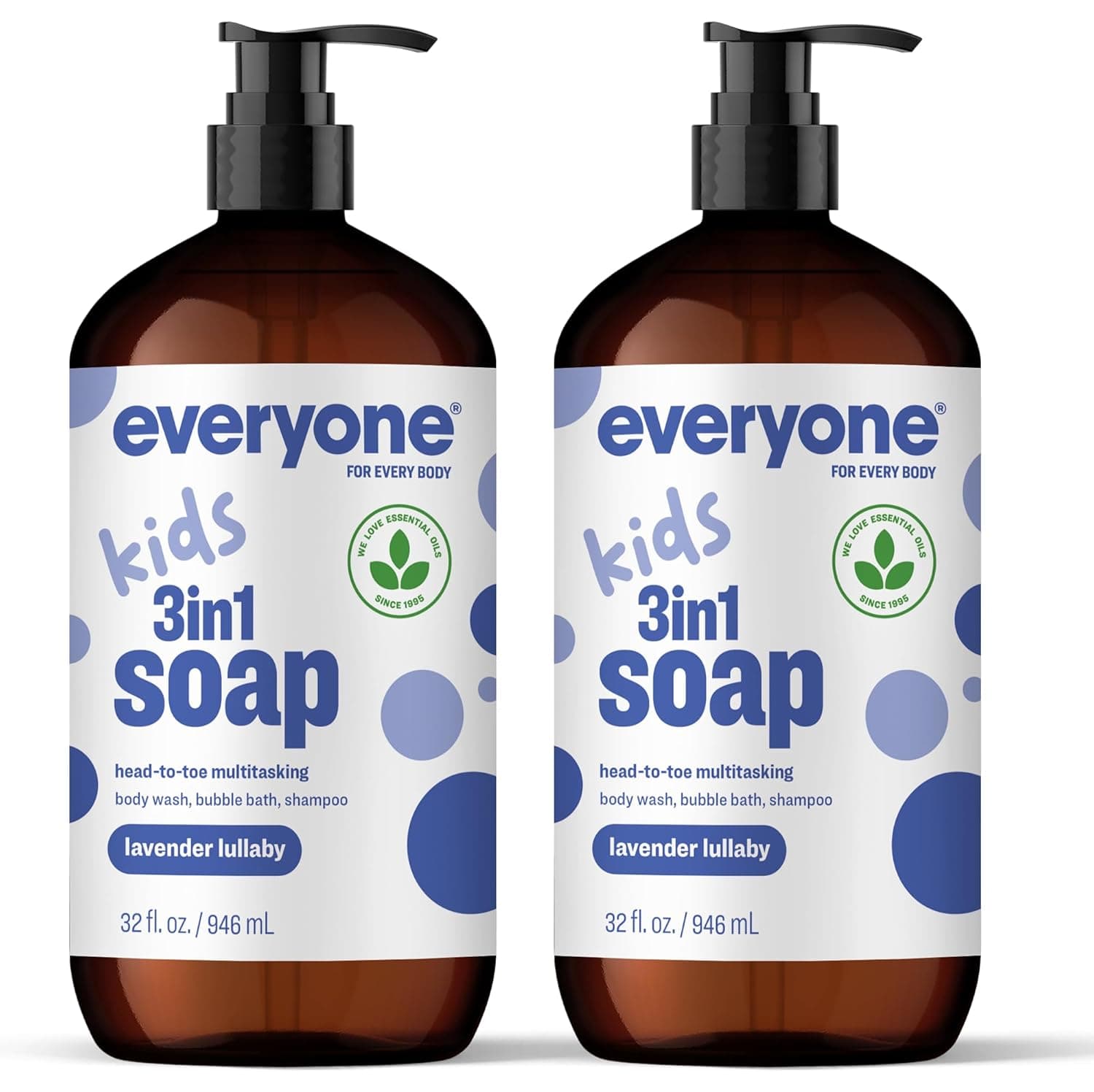 Everyone 3-in-1 Kids Soap, Body Wash, Bubble Bath, Shampoo