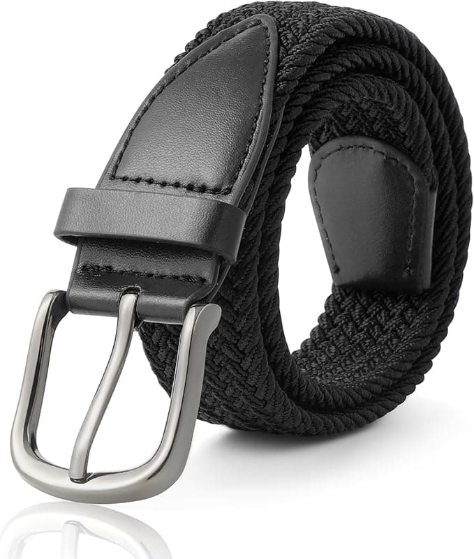 AWAYTR Boys Elastic Braided Belt