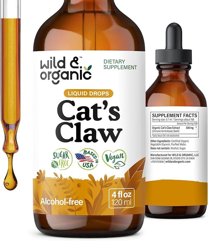 Wild & Organic Cats Claw Herb Supplement