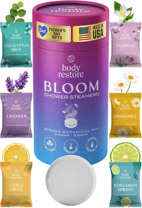 Body Restore Shower Steamers Aromatherapy 6 Pack