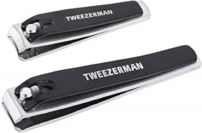 Tweezerman Stainless Steel Combo Set with Fingernail and Toenail...