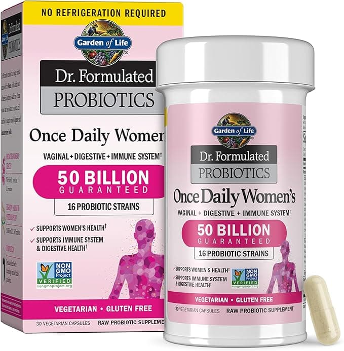 Garden of Life Once Daily Dr. Formulated Probiotics for Women