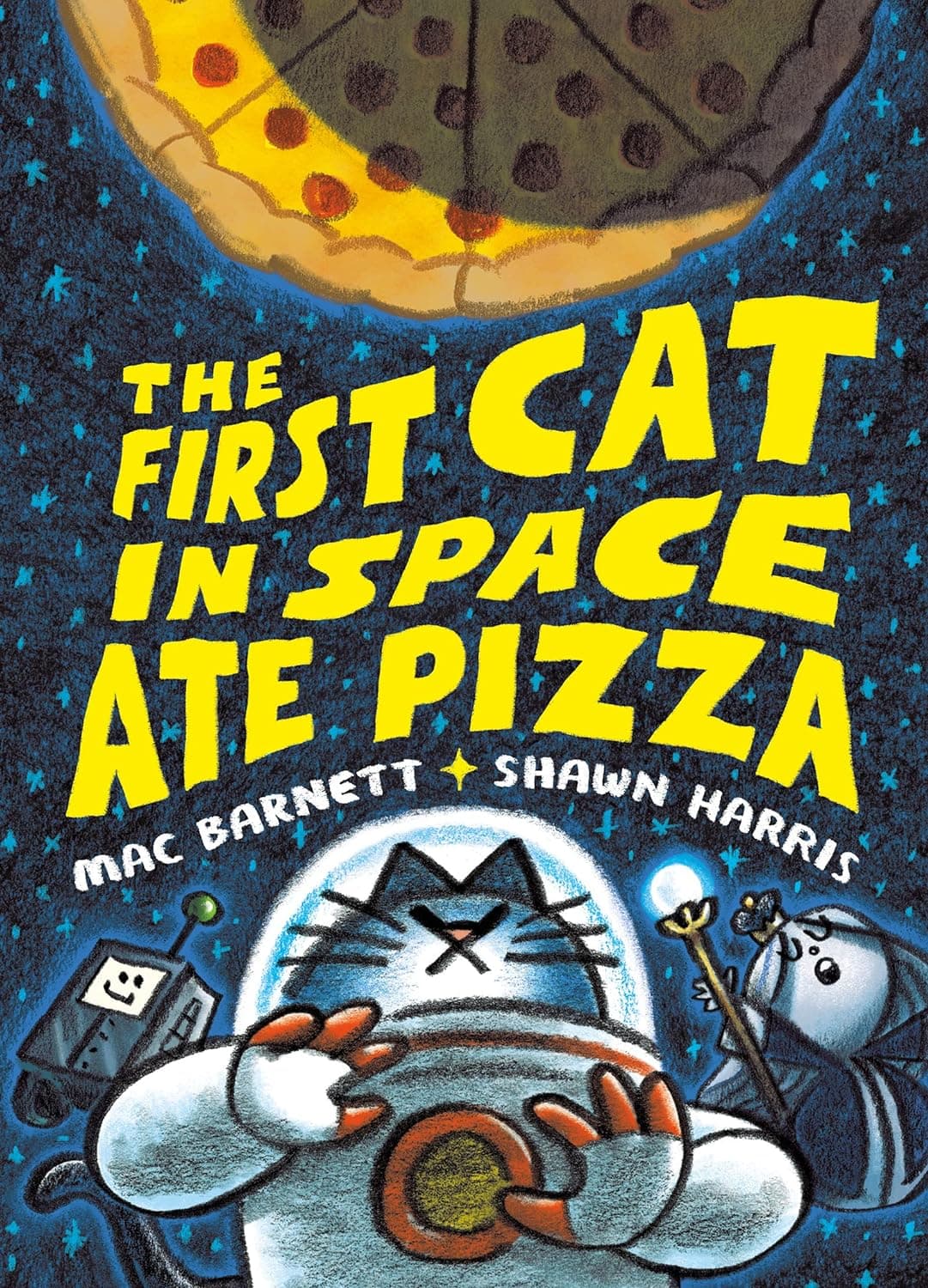 The First Cat in Space Ate Pizza: A Hilarious Graphic Novel for Kids...