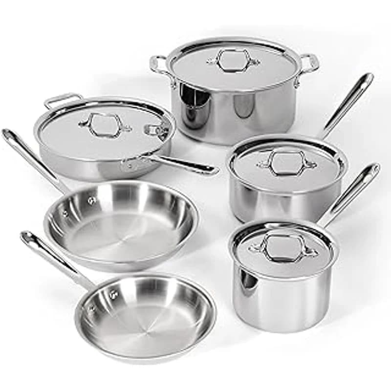 D5 Stainless Steel 10-Piece Set