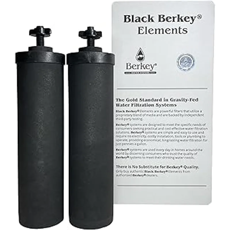 Black Berkey Purification Elements 2-Pack