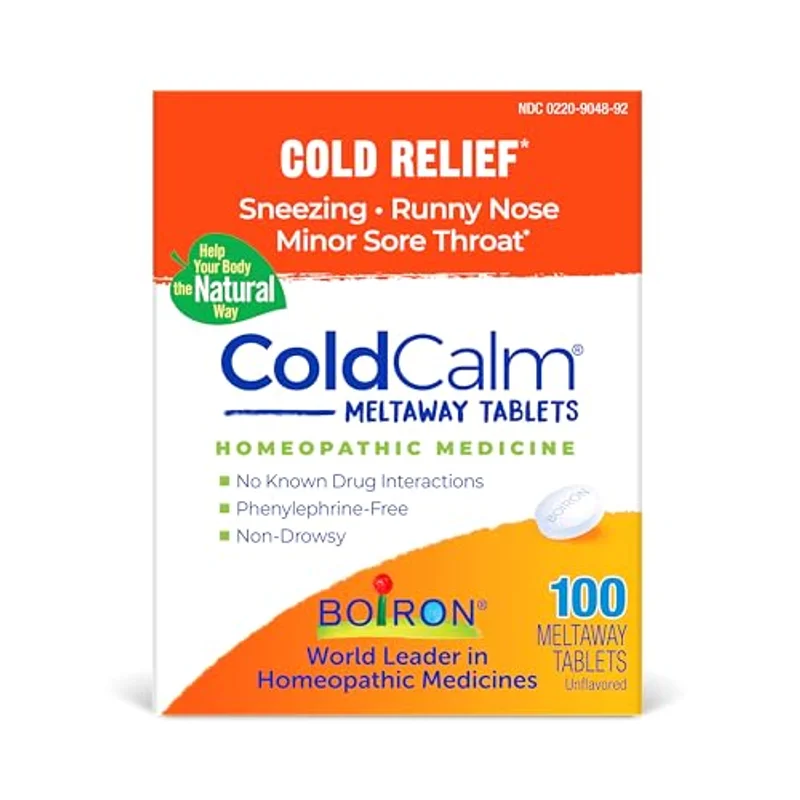 Boiron ColdCalm Tablets