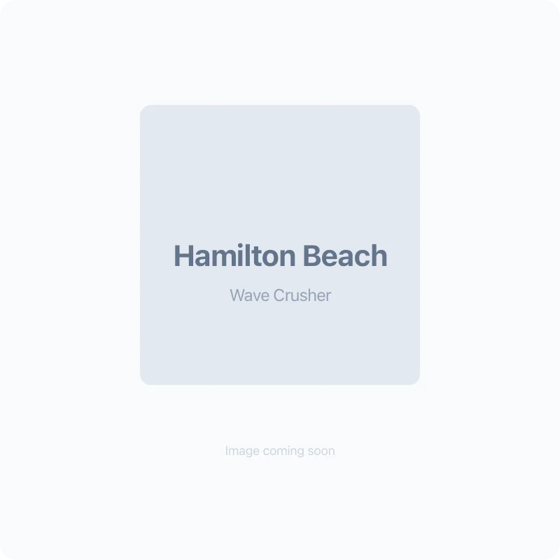 Hamilton Beach Wave Crusher