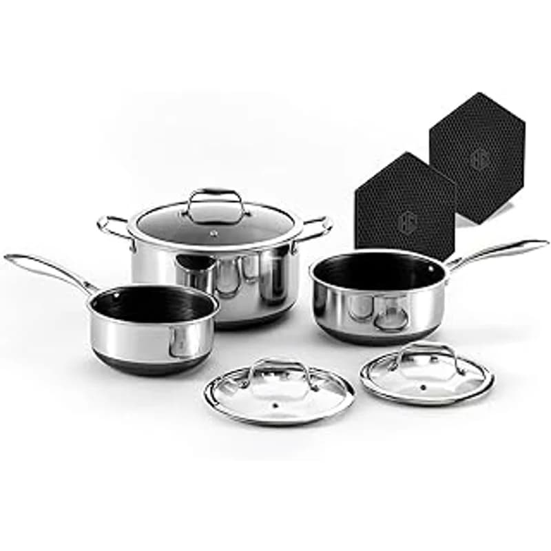 Hybrid Stainless Steel 7-Piece Set