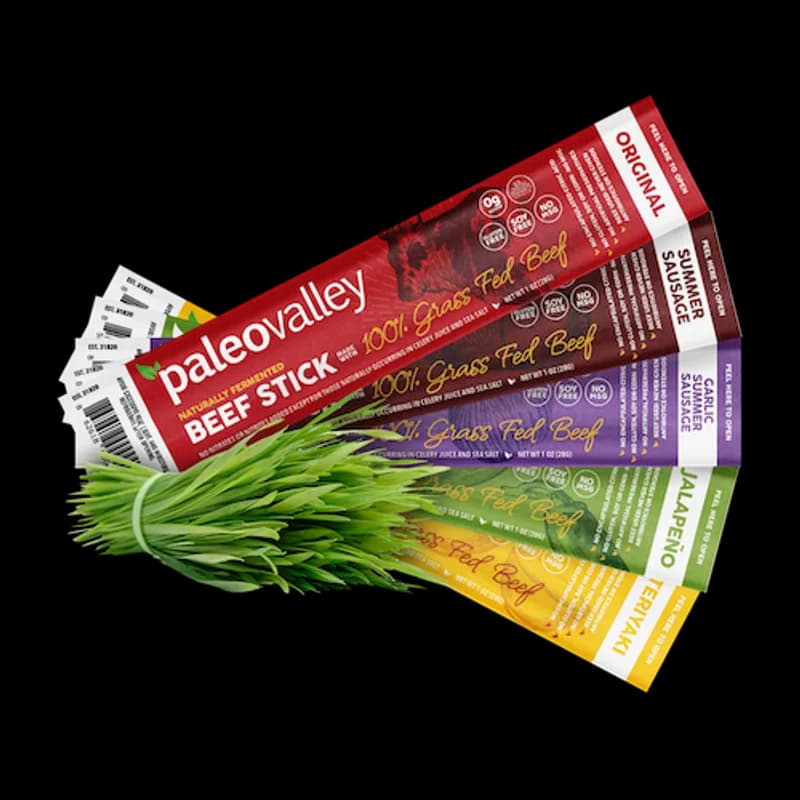 100% Grass Fed Beef Sticks