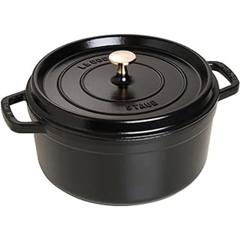 Cast Iron Round Cocotte 5.5 Qt