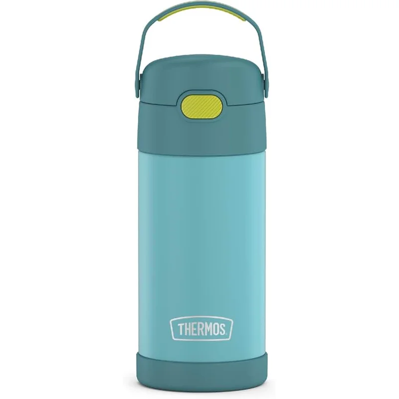 Funtainer 12oz Water Bottle with Straw