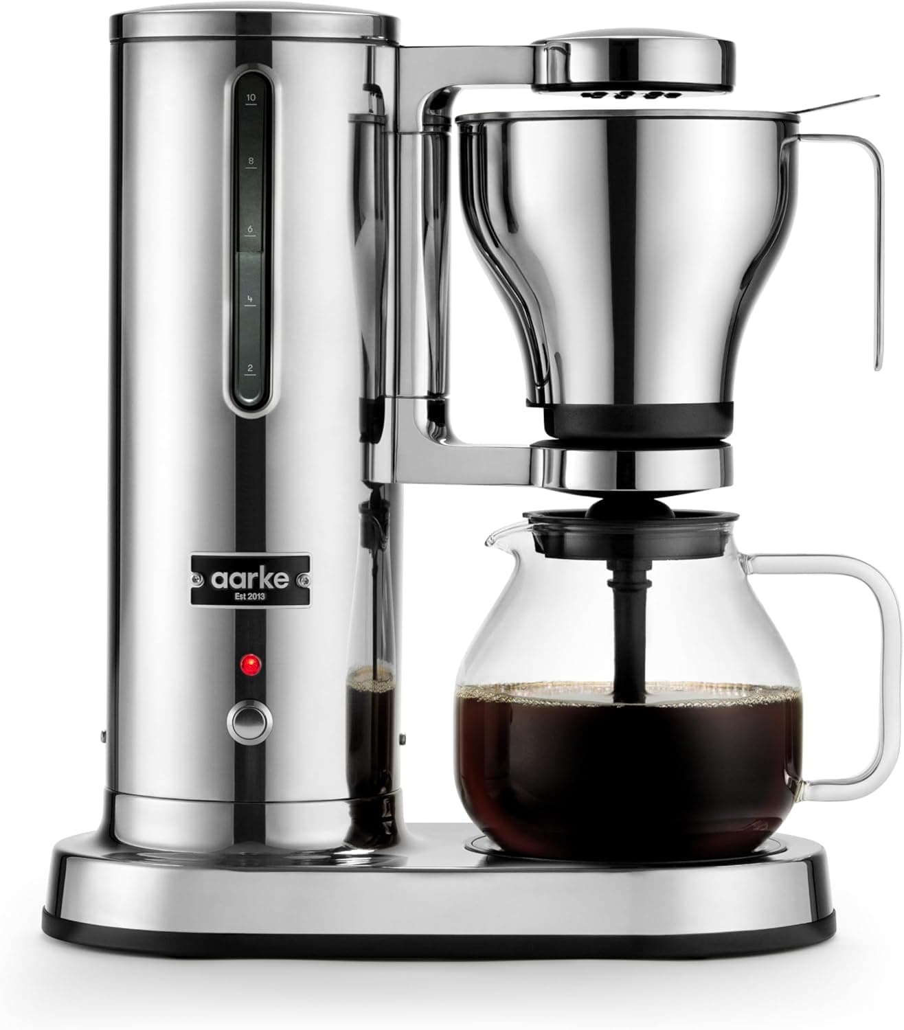 Aarke Coffee Maker - Electric Drip Brewer with Glass Carafe, SCA Certified