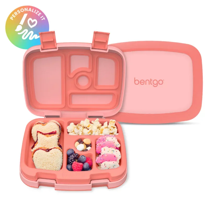 Bentgo Kids Brights 5-Compartment Bento-Style Lunch Box