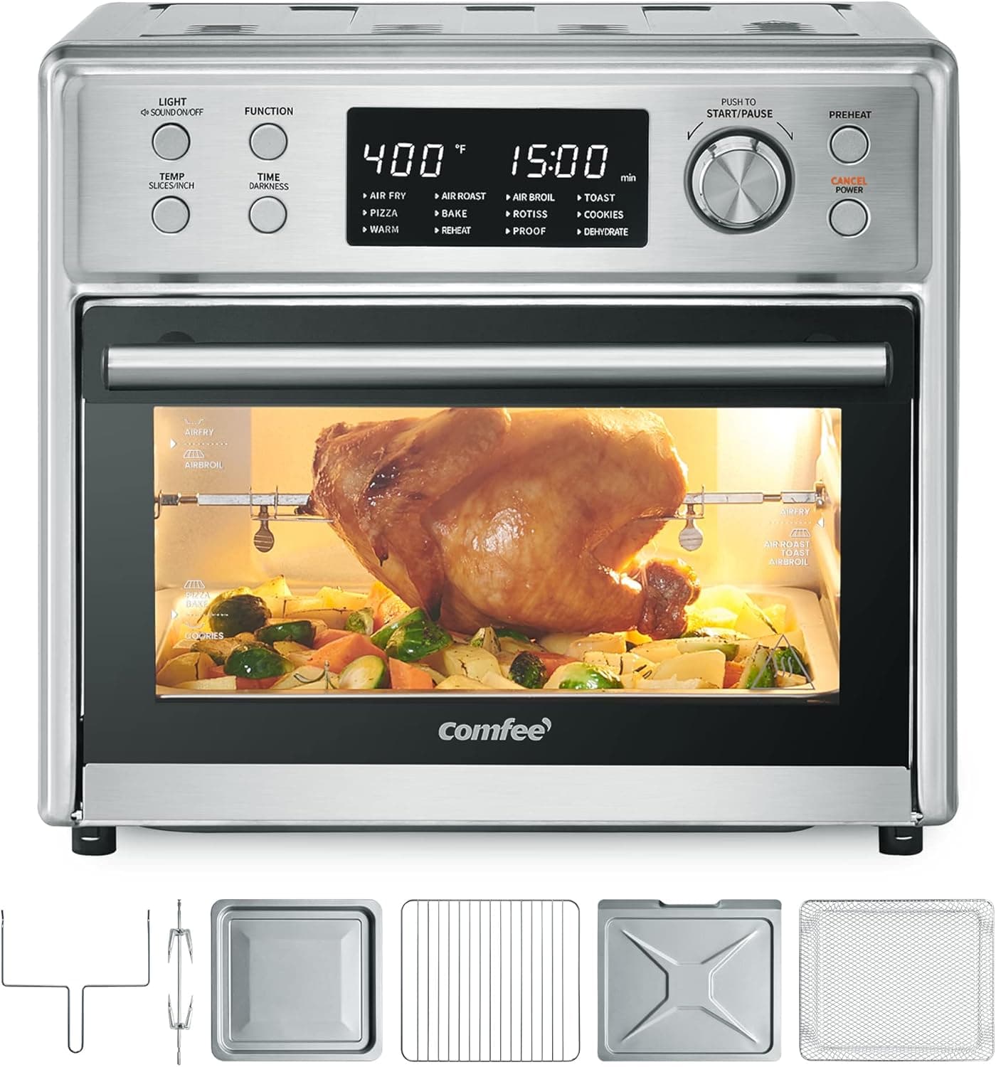 COMFEE Air Fryer Toaster Oven
