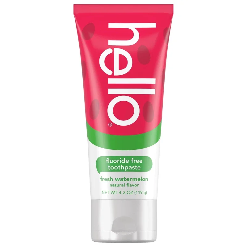 Hello Kids Fluoride-Free Watermelon Toothpaste