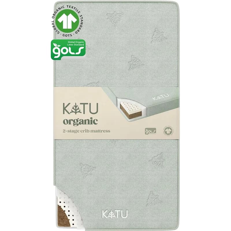 Katu Organic Crib Mattress (dual-firmness)