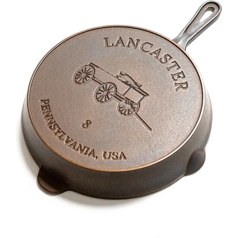 Lancaster Cast Iron No.8 Skillet (10.5 Inch)