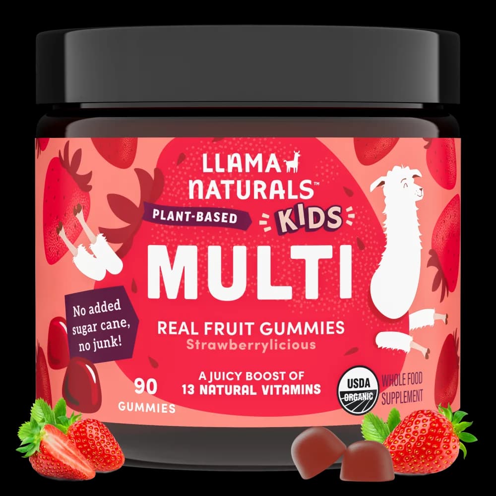Llama Naturals Plant-Based Kids Multivitamin