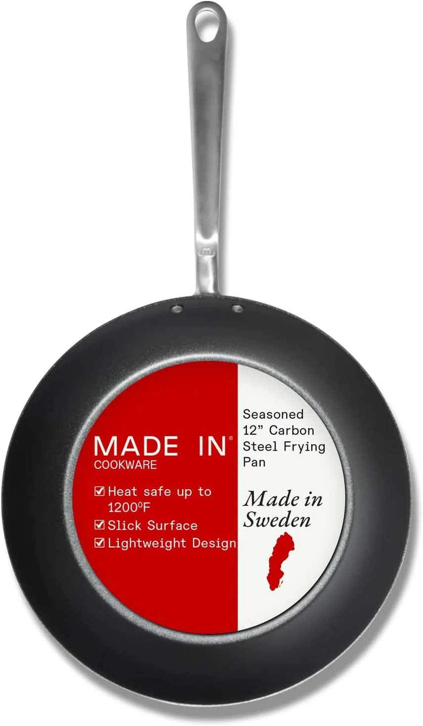 Made In Carbon Steel Skillet 12"