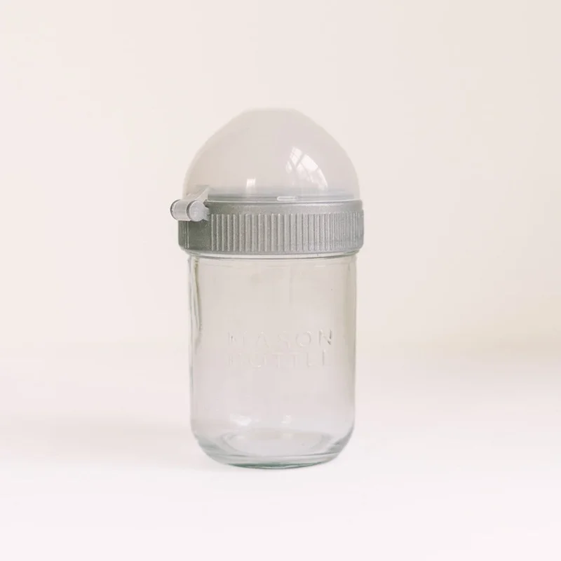 Mason Bottle Glass Baby Bottle (4 oz)