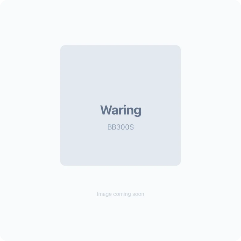 Waring Commercial BB300S 1/2 HP Bar Blender, 48oz Stainless Steel Container